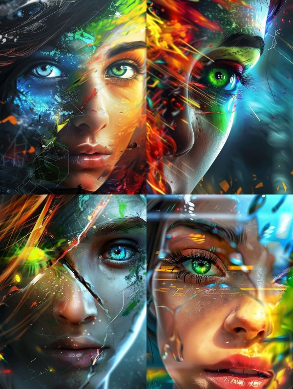 Prismatic Fragments of Human Soul