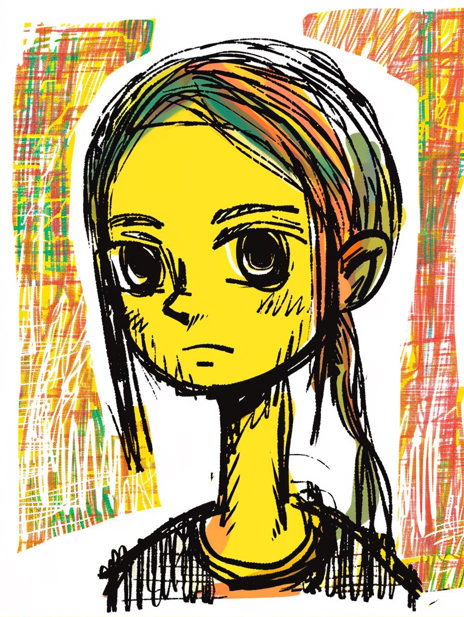 Faces of Emotion in Bold Ink - Image 1