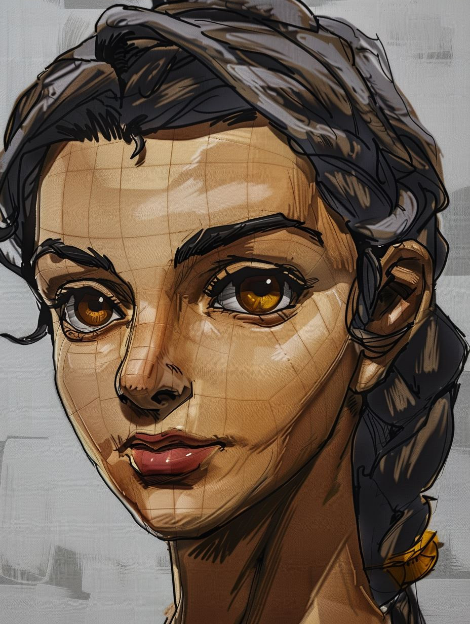 Golden Gaze Desert Nomad - Image 4