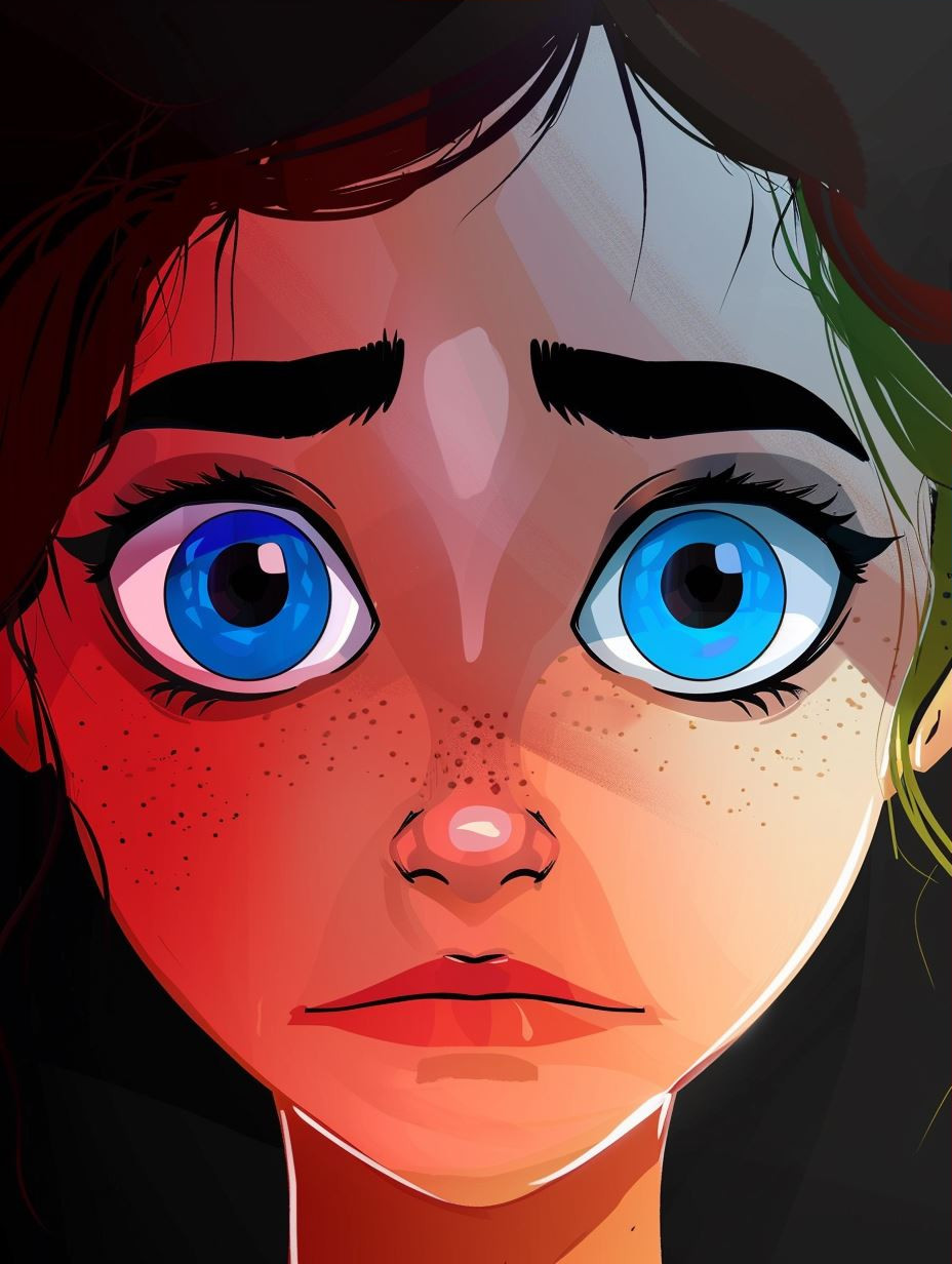 Emotional Portraits in Digital Art - Image 3