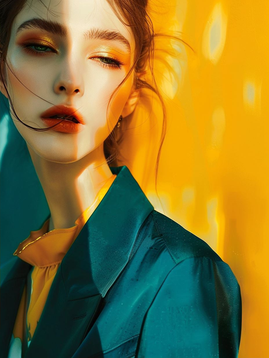 Neon Shadows Cinematic Portraiture - Image 2