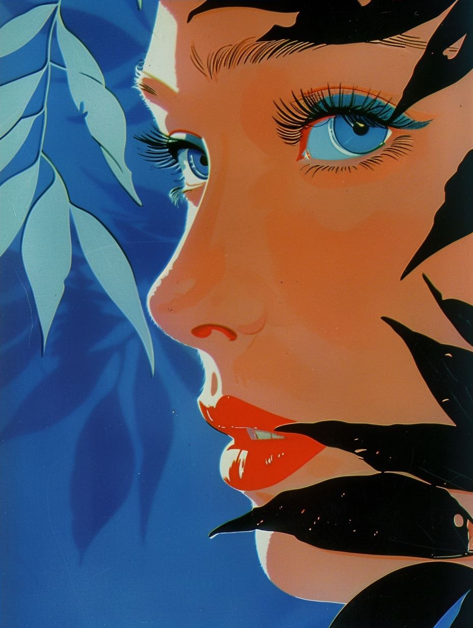 Azure Gaze Elegance - Image 4