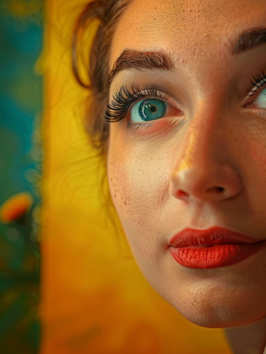 Golden Hues and Dreamy Gazes - Image 4