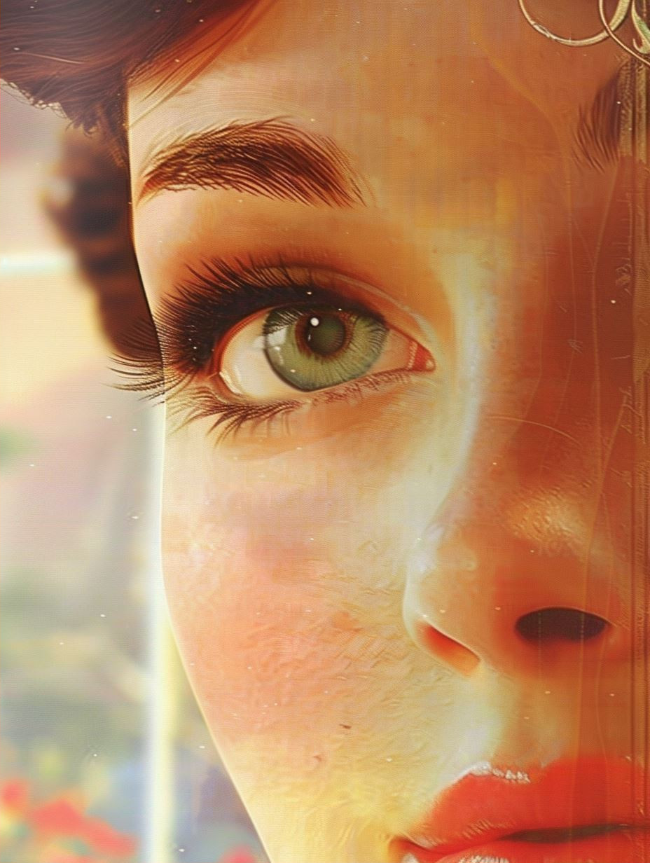 Vintage Glamour Portrait Collage - Image 2