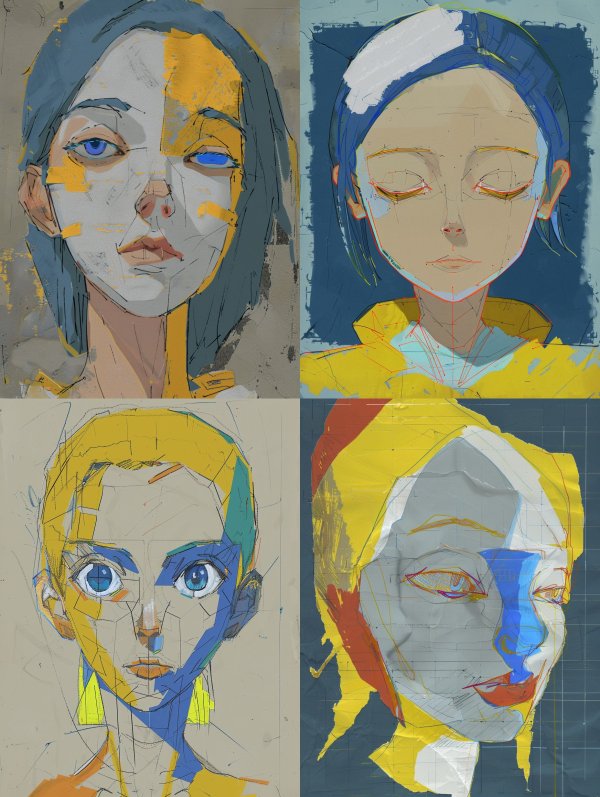 Fragmented Soul in Ochre