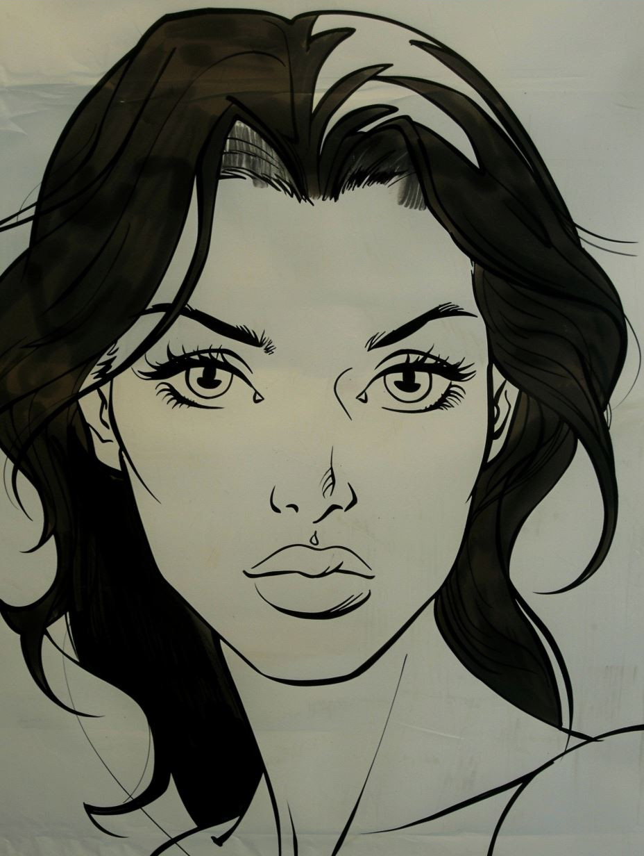 Elegant Feminine Portrait Studies - Image 3