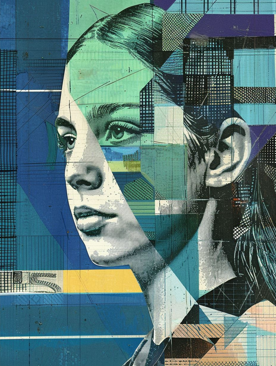 Fractured Visions: Geometric Portraits - Image 2