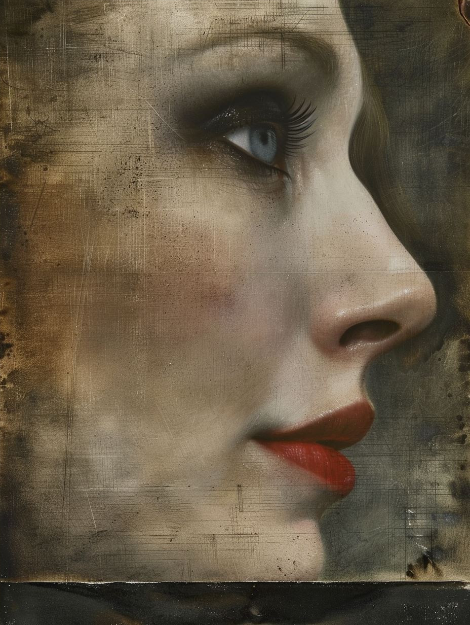 Vintage Ethereal Portrait Study - Image 4