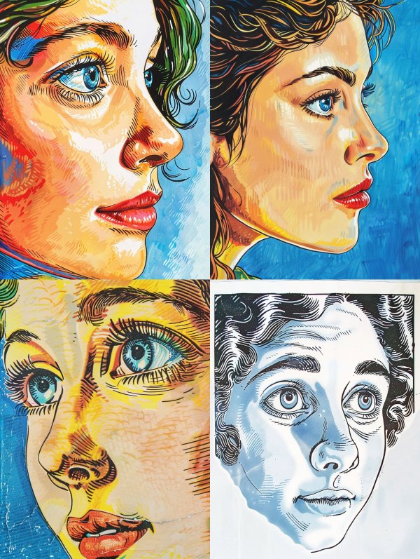 Vibrant Visions of a Woman's Gaze
