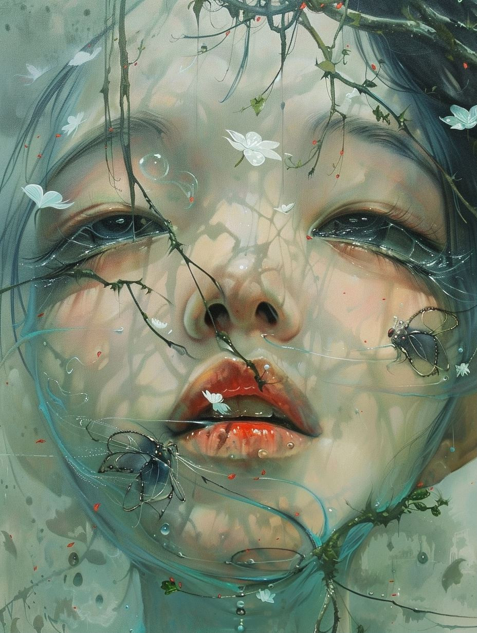 Ethereal Whispers of Liquid Dreams - Image 1