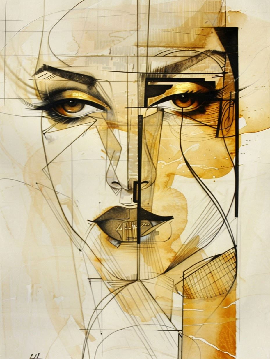 Golden Fragments of a Woman's Soul - Image 1