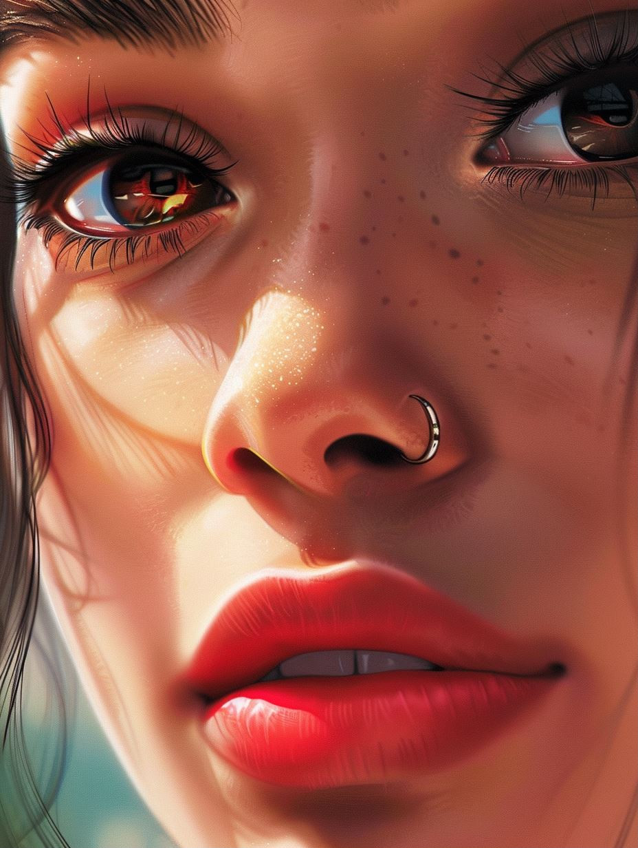 Emotional Spectrum: AI Portrait Study - Image 1