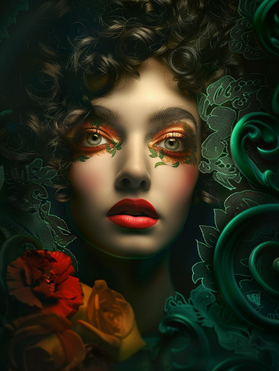 Mystic Flora: A Study in Ethereal Beauty - Image 4