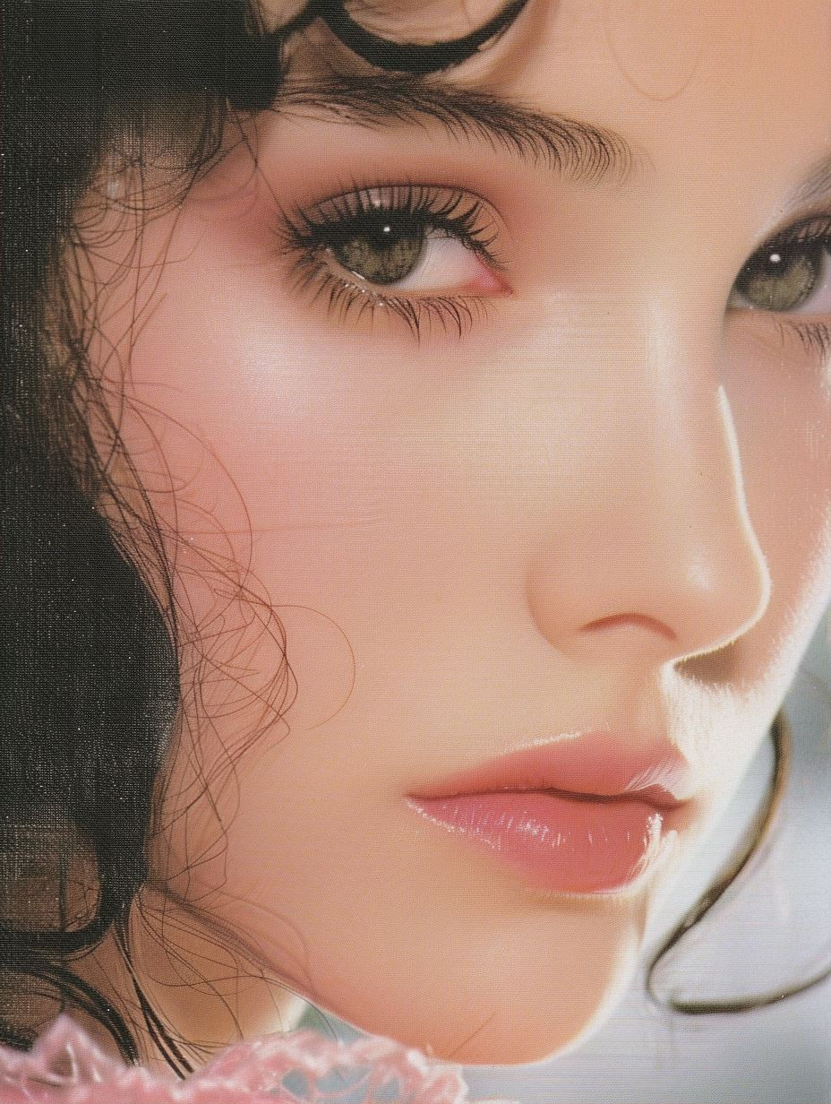 Soft Rose Ethereal Portrait - Image 2