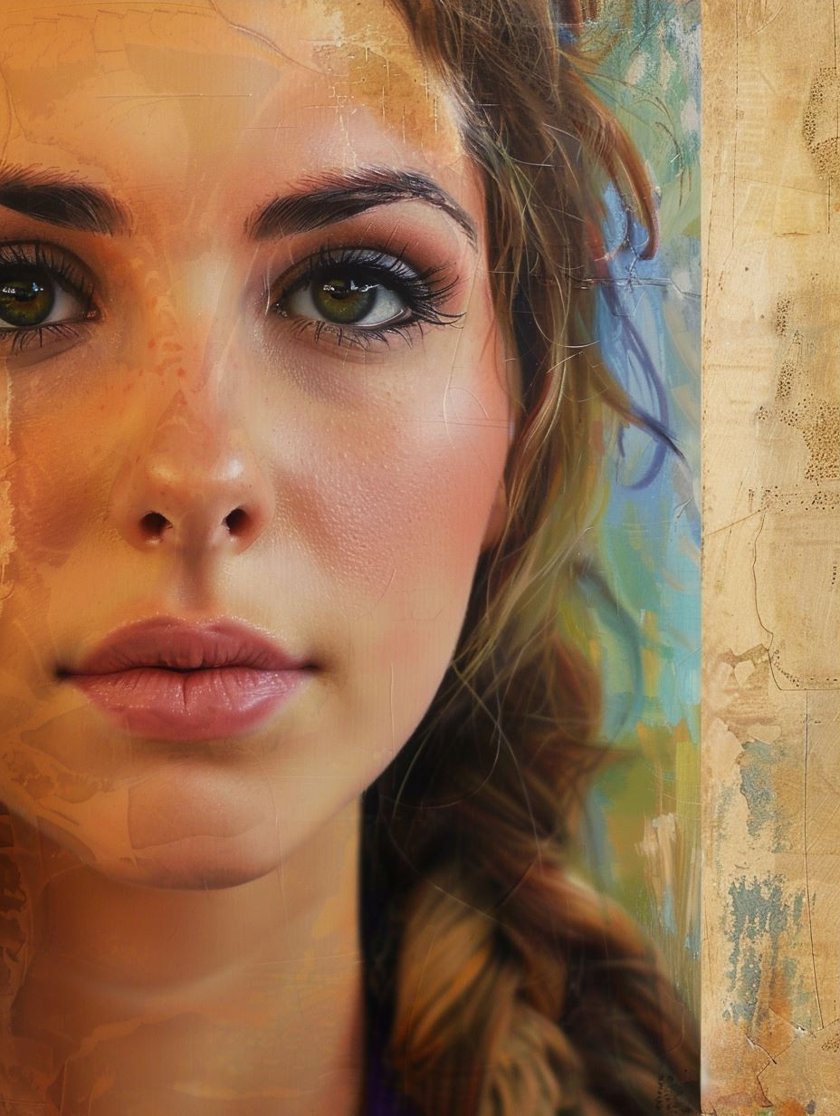 Gaze of the Ethereal Muse - Image 3
