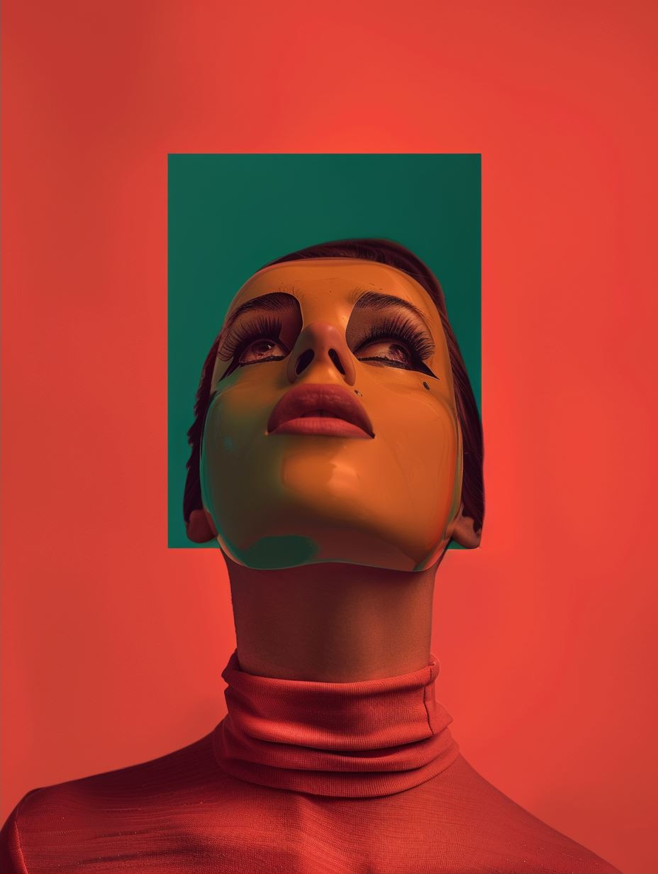 Dual Tone Cinematic Portrait - Image 2