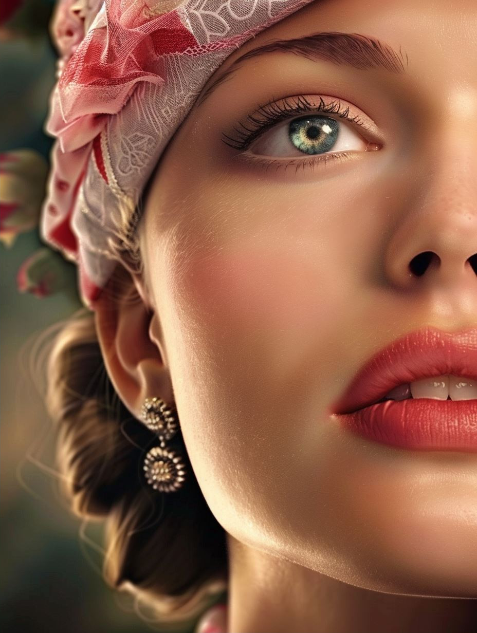 Ethereal Gaze Soft Focus Portrait - Image 2