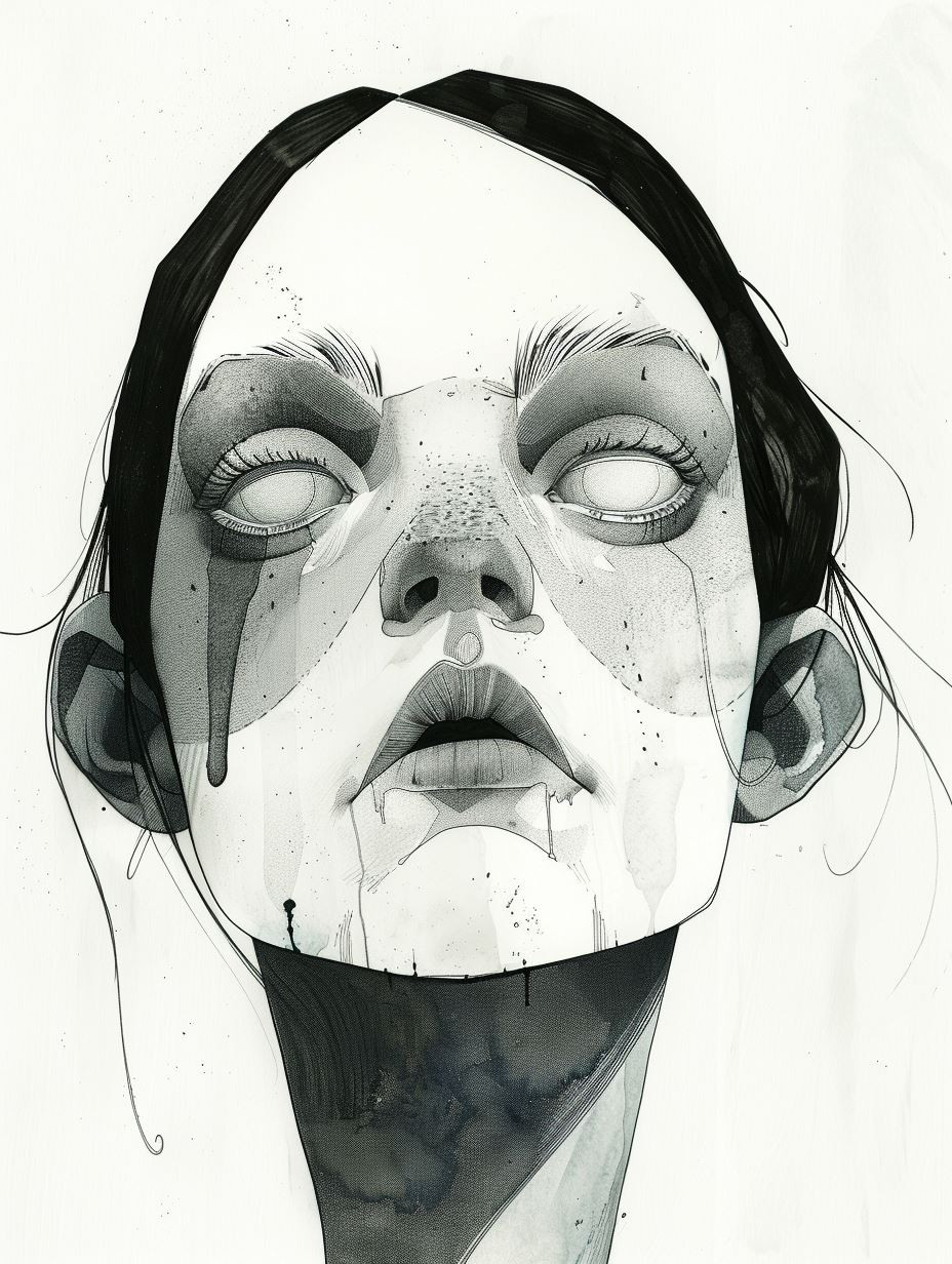 Haunting Monochrome Ethereal Portraits - Image 3