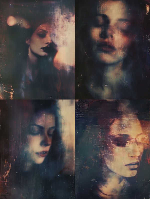 Ethereal Ghostly Portrait