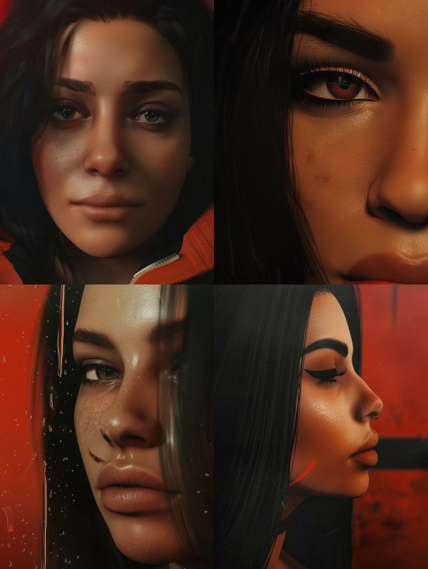 Moody Cinematic Female Portraits