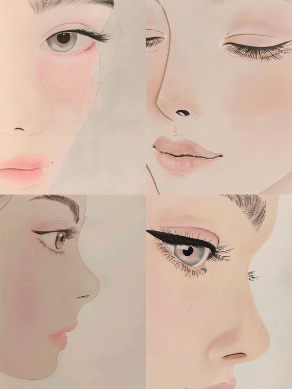 Ethereal Gaze: A Study of Softness