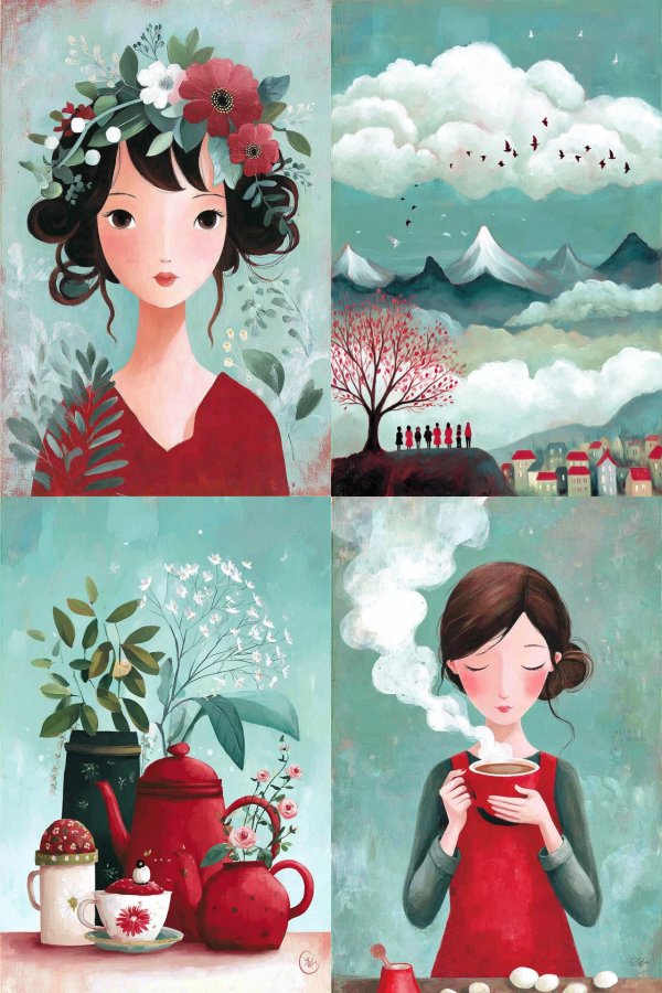 Whimsical Moments of Peace and Nature