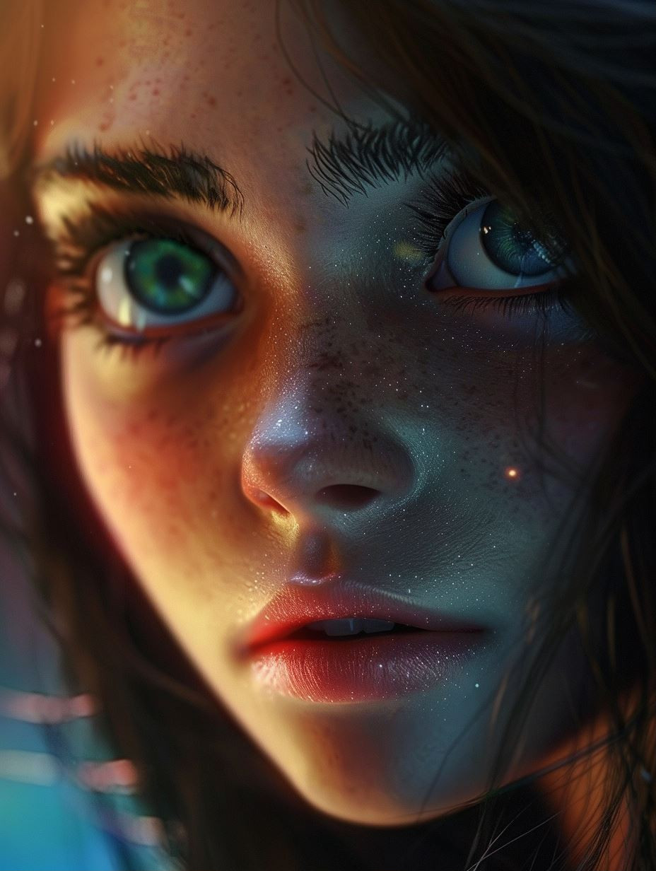 Celestial Gaze of Stardust - Image 1