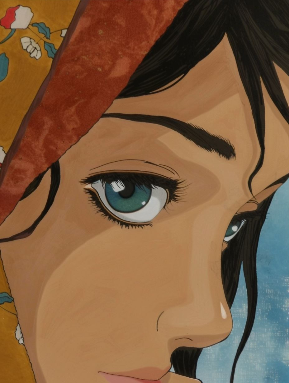 Anime Style Portrait Evolution Study - Image 3