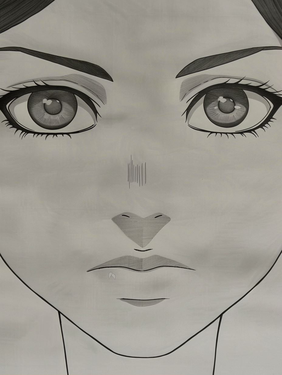 Anime Style Portrait Evolution Study - Image 1