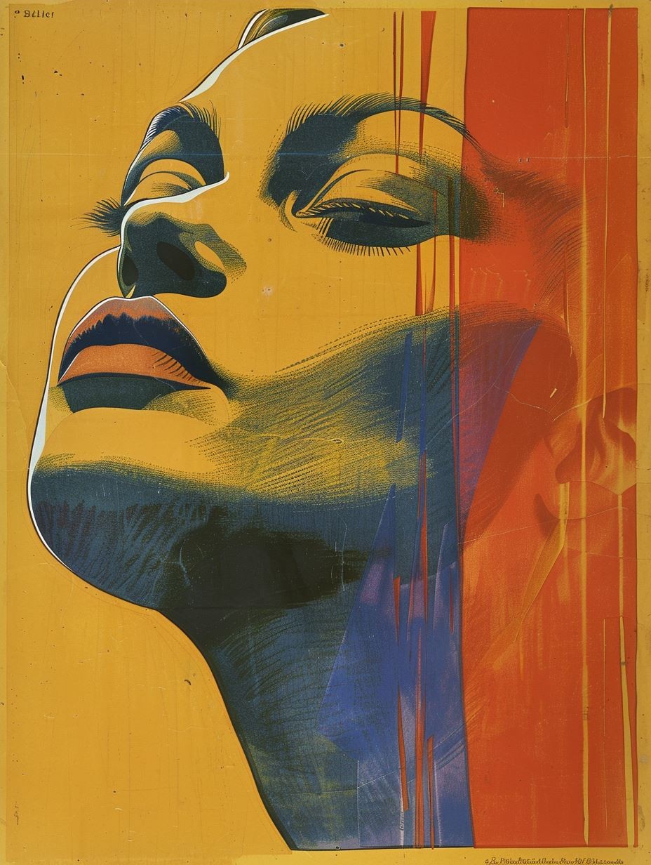 Retro Futurism Neon Portrait - Image 4