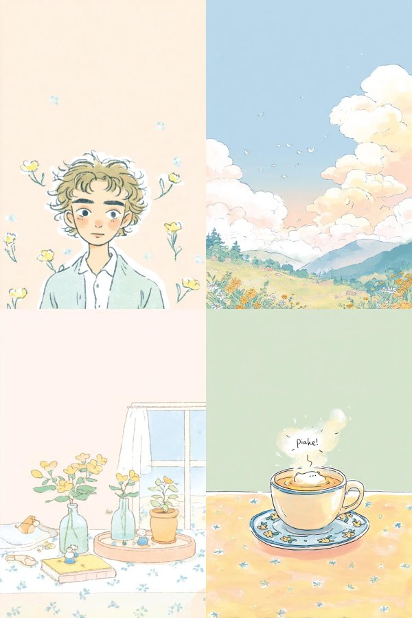 Whimsical Moments of Quiet Serenity