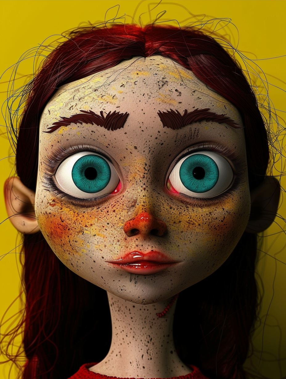 Surrealist Pop Art Collage Portrait - Image 3