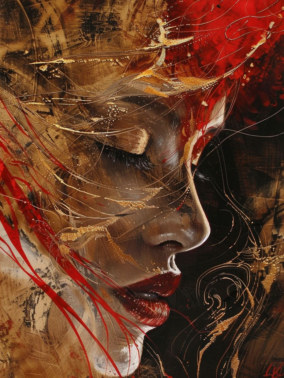 Gilded Crimson Passion - Image 4