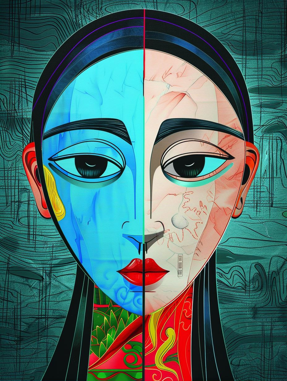 Abstract Portraits of Ethereal Women - Image 2