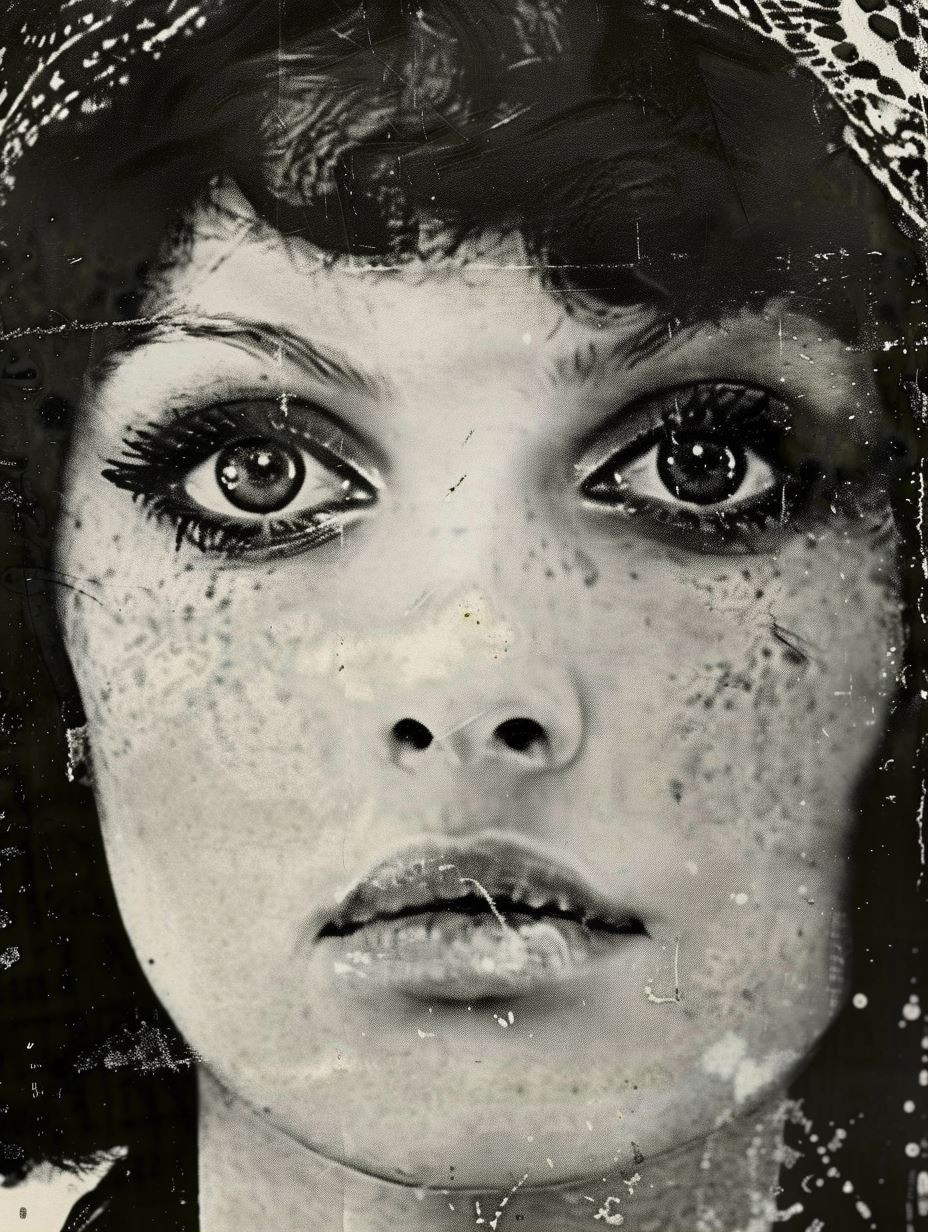 Vintage Noir Gaze - Image 1