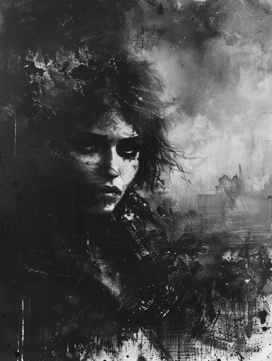 Haunting Shadows of Ethereal Portraits - Image 4