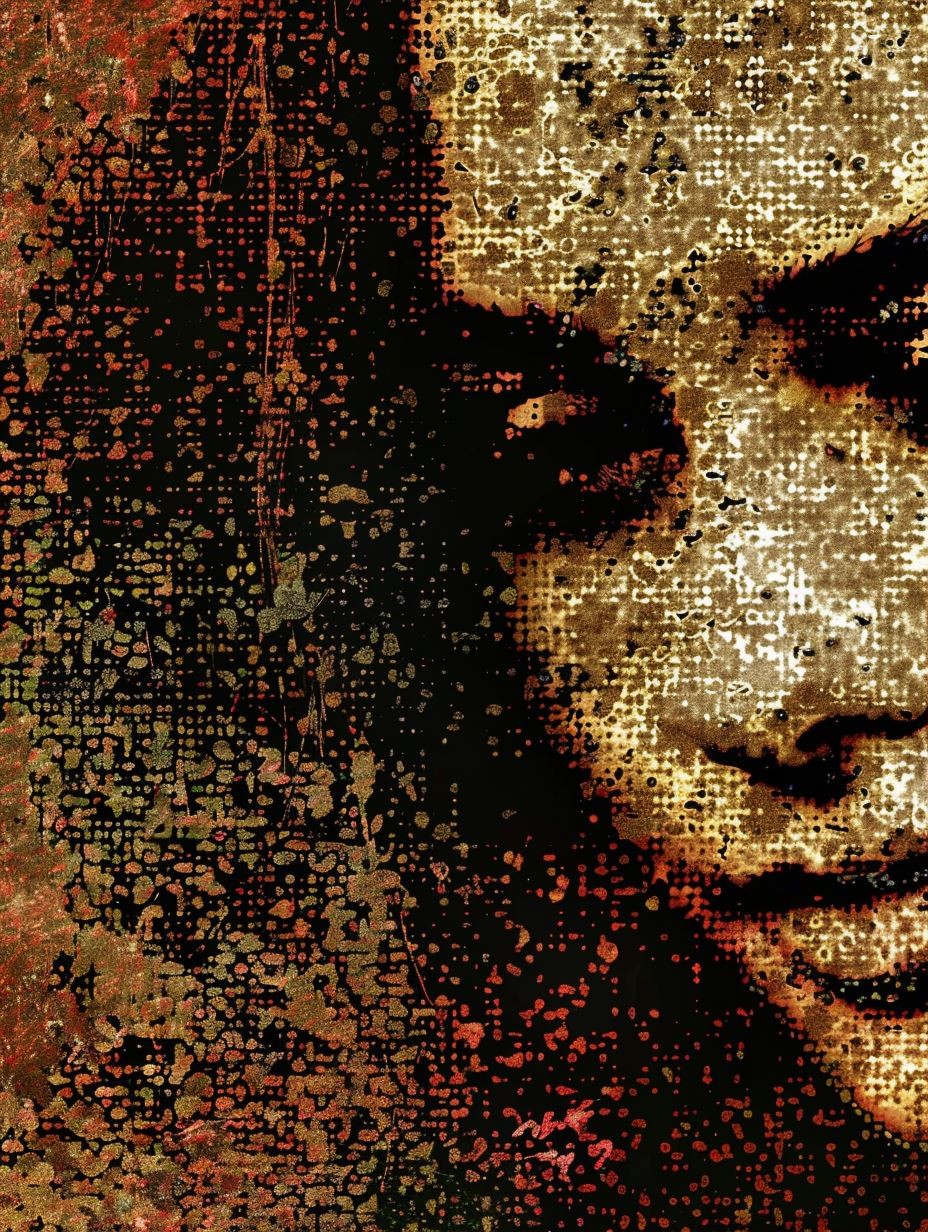 Gritty Distressed Urban Portrait