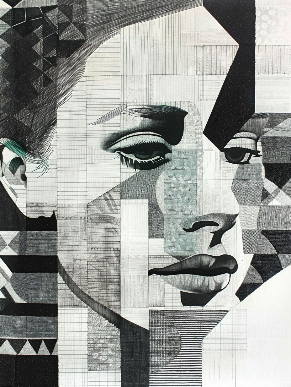 Fragmented Visions: A Cubist Study - Image 3