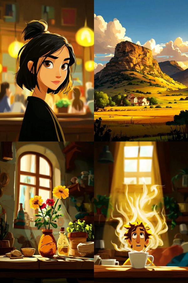 Whimsical Moments in Digital Art
