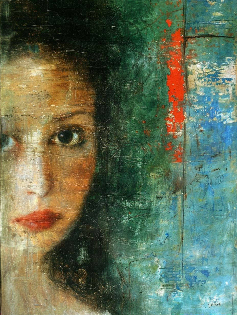 Fragmented Echoes of Ethereal Faces - Image 2