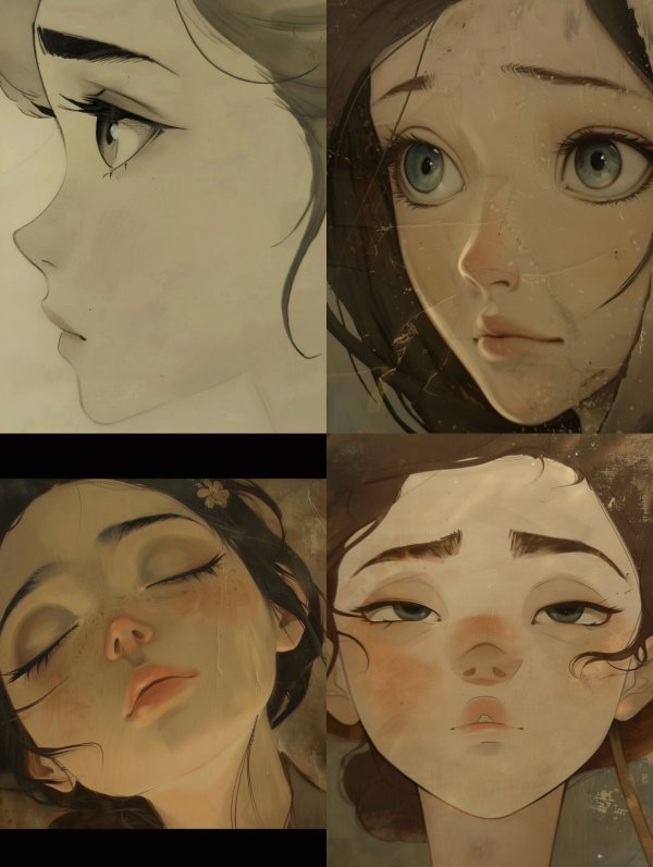 Whispers of the Soul: Digital Portraits
