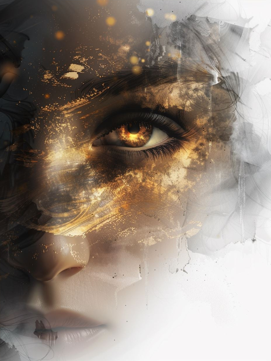 Ethereal Golden Dust Portraits - Image 4