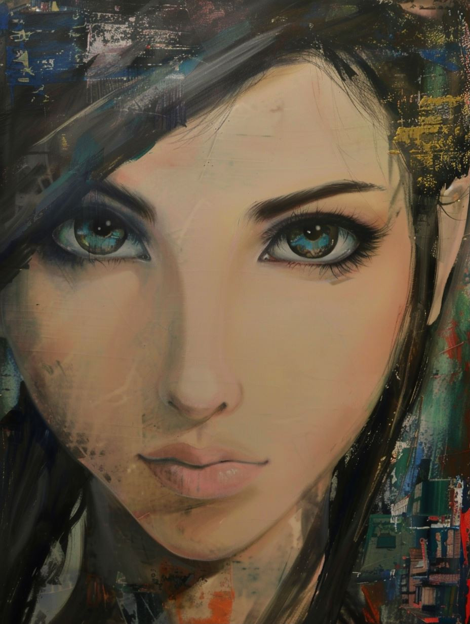 Ethereal Gazes: A Study of Four Faces - Image 1