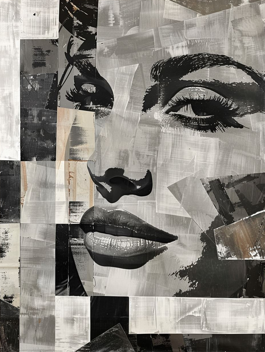 Fragmented Gazes in Monochrome - Image 4