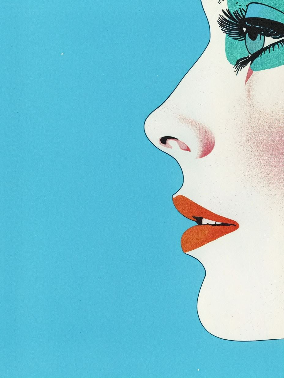 Vibrant Visions of Retro Beauty - Image 1