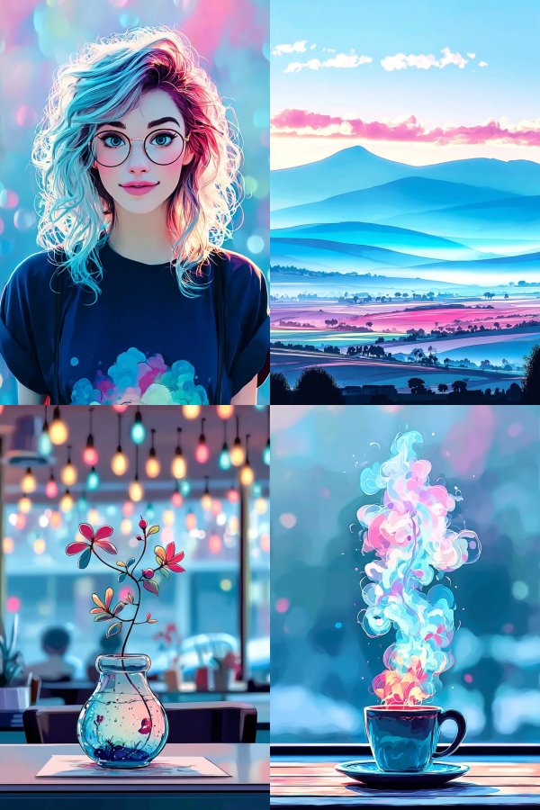 Dreamy Pastel Digital Art Collection