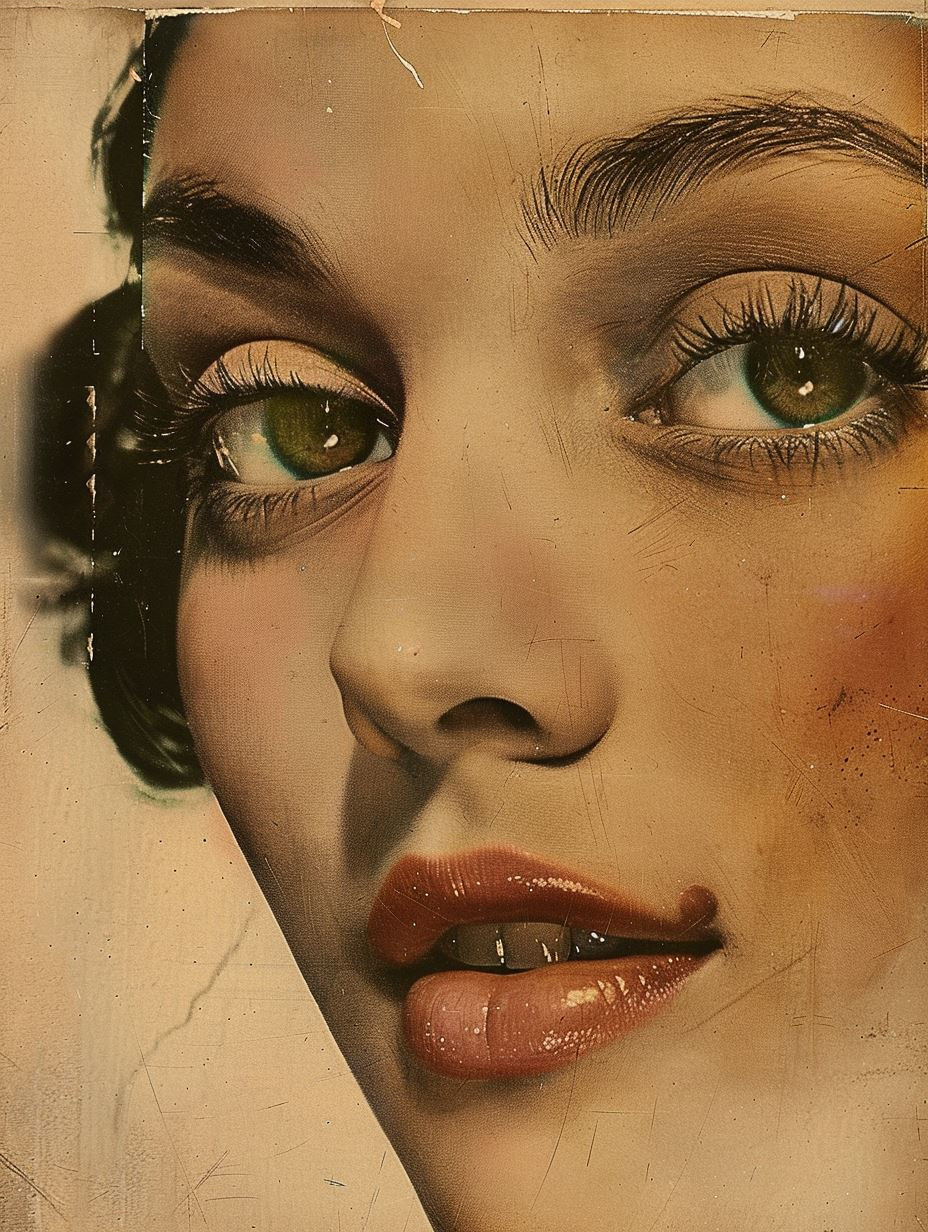 Fragmented Beauty: A Study in Gaze - Image 3