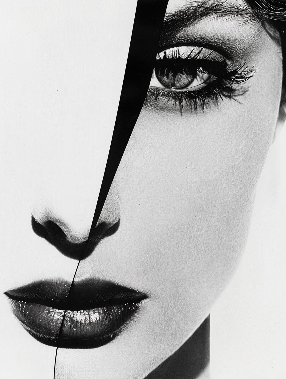 Fragmented Beauty: A Surrealist Collage - Image 4