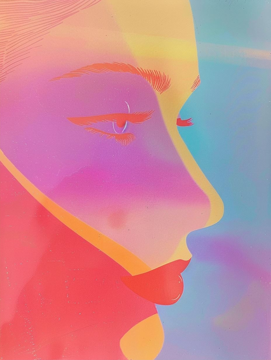 Neon Dreams Prism Portraiture - Image 2