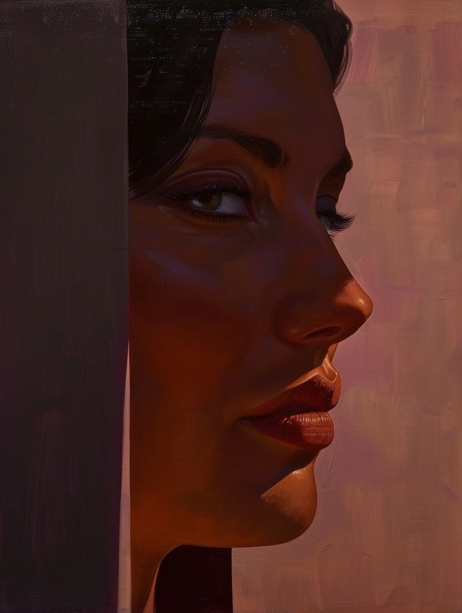 Cinematic Portraits in Dramatic Light - Image 1